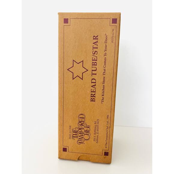 Pampered Chef Bread Tube - Star - Picture 3 of 3